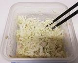 キャベツとツナのめんつゆマヨサラダ作り方3写真