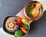 85℃ 無水トマトチキンカレー弁当作り方15写真