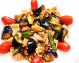 夏野菜と豚肉のカレー炒め作り方4写真