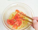 ツナ缶とコーン缶で冷製レモンパスタ作り方4写真