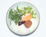 しそと梅干しの温玉ご飯作り方4写真