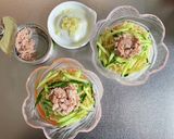 つめたい麺♬簡単ごまだれラーメンサラダ作り方4写真