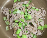 ♡青梗菜と豚肉の卵炒め♡作り方2写真