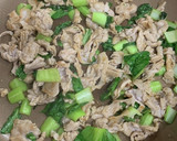 ♡青梗菜と豚肉の卵炒め♡作り方4写真