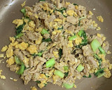 ♡青梗菜と豚肉の卵炒め♡作り方6写真