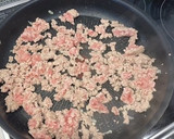 キャベツと豚ひき肉の味噌炒め作り方1写真