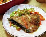 ポン酢で鰹の揚げ浸し。作り方8写真