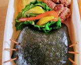 キャラ弁☆そうです！私が黒猫です！！作り方5写真