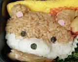 カワウソ弁当☆ぬいぐるみキャラ弁作り方4写真
