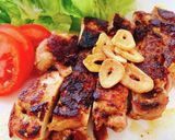 鶏もも肉のにんにくカレーソテー作り方7写真