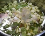 簡単！白湯コラーゲンスープ　親子丼風味作り方2写真