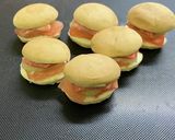 簡単！犬おやつ　誕生日バーガー作り方5写真