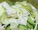 キャベツときゅうりの酢っきり塩もみ作り方1写真