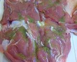 鶏もも肉柚子焼き作り方1写真