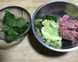 大葉　餃子　チーズも作り方1写真