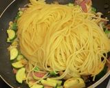 ズッキーニとオクラの夏野菜ペペロンチーノ作り方10写真