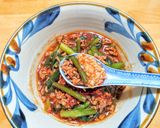 豚ひき肉で台湾風スタミナあんかけ炒飯作り方8写真