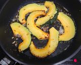 【野菜ソムリエ】鹿ケ谷かぼちゃバター焼き作り方3写真