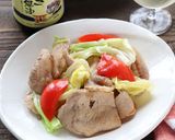 豚肉とキャベツのかき醤油バター炒め作り方6写真