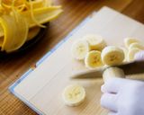 キャラメルバナナのパウンドケーキ※動画作り方2写真