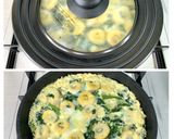お腹に優しい＊お麩とほうれん草の卵とじ＊作り方5写真