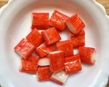 ブロッコリー蟹カマ・ねぎの辛味マヨサラダ作り方2写真