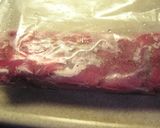 裂いて美味しい　茹で　豚ヒレハム作り方1写真