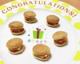 簡単！犬おやつ　誕生日バーガー作り方6写真