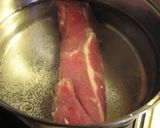 裂いて美味しい　茹で　豚ヒレハム作り方3写真
