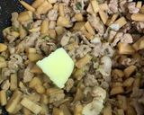 タケノコと豚肉のバター風味炒め　作り方6写真