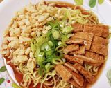 きつねとたぬきの冷やし和風ラーメン作り方5写真