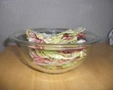 レンジで☆キャベツと豚肉の重ね蒸し作り方5写真