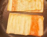 時短カニカマの両面バター焼き☆材料2つ☆作り方2写真