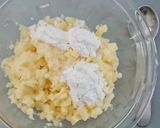 米粉でもちもち。ハッシュドポテト作り方3写真