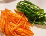 作りおき☆我が家定番もやしと野菜のナムル作り方1写真