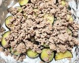 挽肉で！なすとトマトの甘味噌チーズ焼き作り方10写真