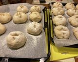 ドライトマトと胡桃の手ごねチーズ丸パン作り方9写真