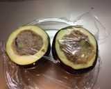 丸茄子の肉詰め風作り方3写真