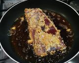 鰤カツをハニーマスタードレモンソースで作り方5写真