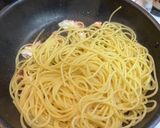 種から育てたスイートバジルの激うまパスタ作り方6写真