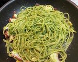 種から育てたスイートバジルの激うまパスタ作り方10写真