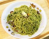 種から育てたスイートバジルの激うまパスタ作り方11写真