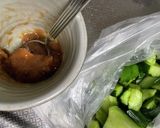 まな板汚さない！スプーンで梅たたき作り方4写真