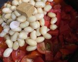メカジキの豆とトマトのソースがけ作り方4写真
