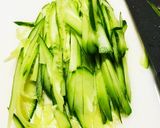 トマトときゅうり☆冷たいつるつる麺♪♪作り方5写真
