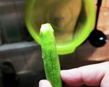 白だしで茄子とオクラの焼きびたし作り方2写真