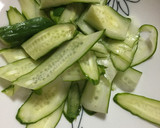 ゆでたこときゅうりのにんにく味噌和え作り方1写真