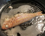 イトヨリダイ素揚げ、油淋ソース作り方4写真