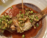 イトヨリダイ素揚げ、油淋ソース作り方7写真