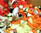 夏野菜で米粉のカレー グルテンフリー作り方9写真
